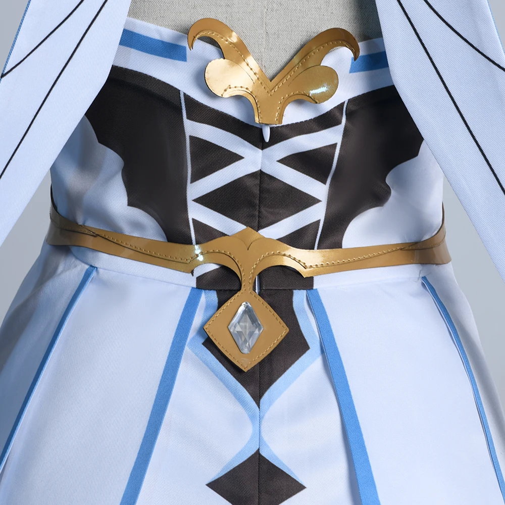 

Game Cosplay Genshin Impact Lumine Cosplay Costume Anime Women Sexy Halloween Outfit Fancy Dress Custom Made