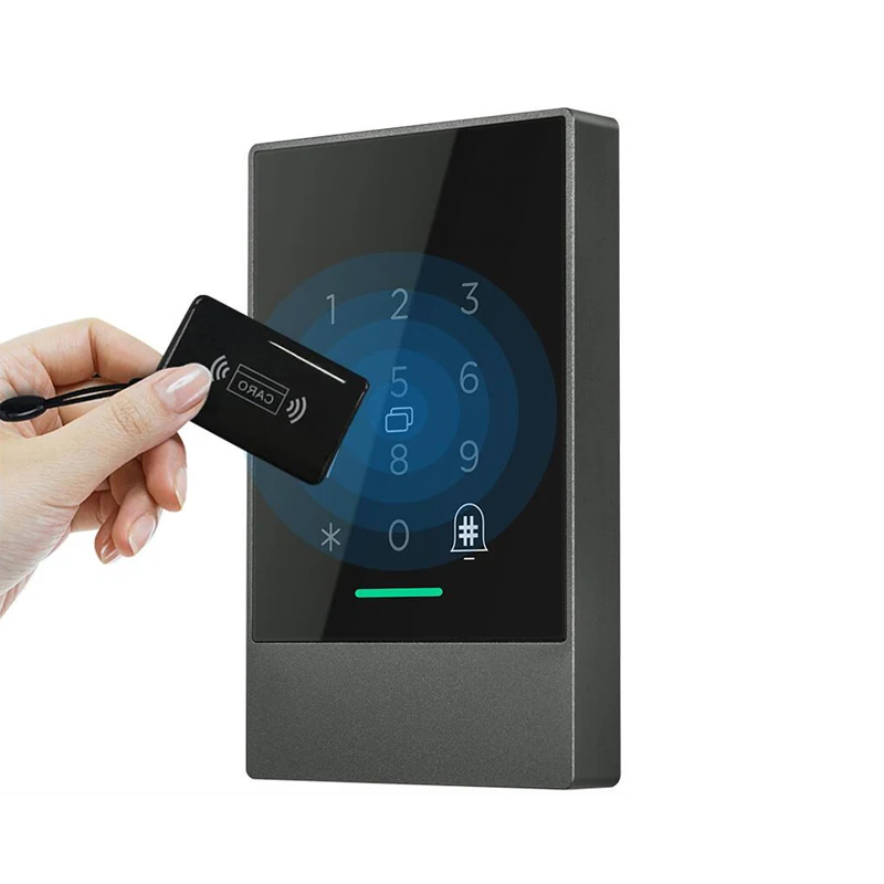 K2 K2F TTLock APP IP66 Waterproof Fingerprint Biometric Access Control System IC RFID Card Standalone Door Controller | Безопасность и