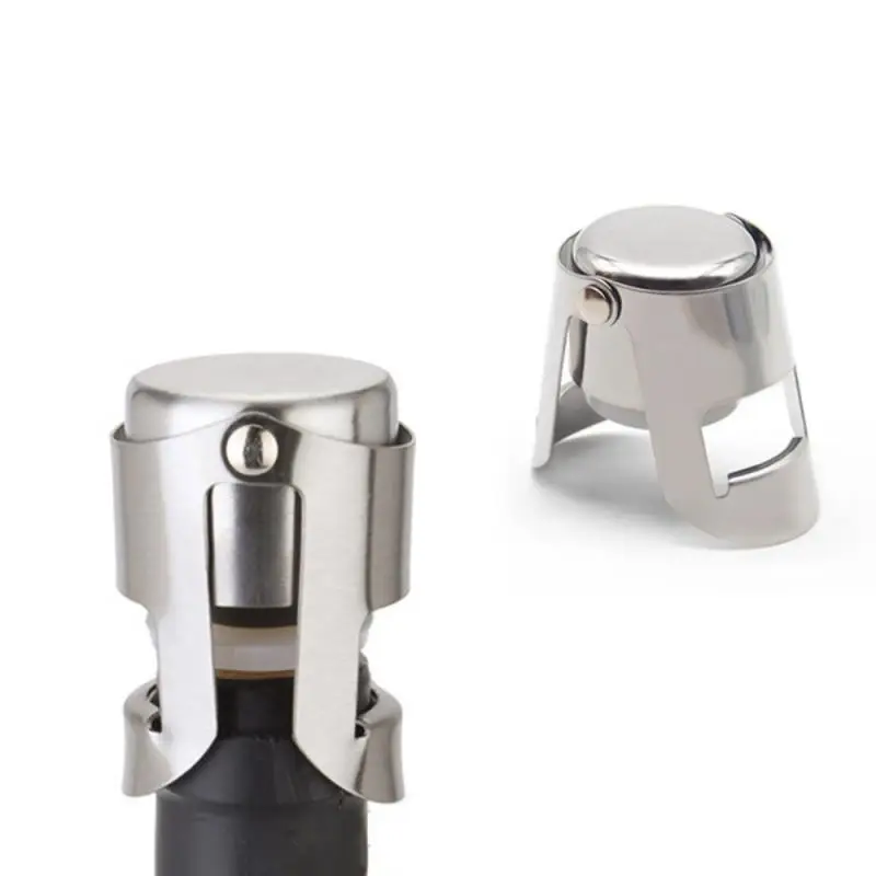Нержавеющая сталь пробка для бутылки шампанского вина Портативный Уплотнитель