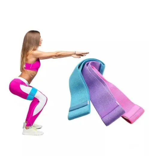 

Fitness Exercise Resistance Band Gymnastics Yoga Leg And Hip Resistance Band Unisex Booty Circle Yoga Anti-slip Gym Rubber Band