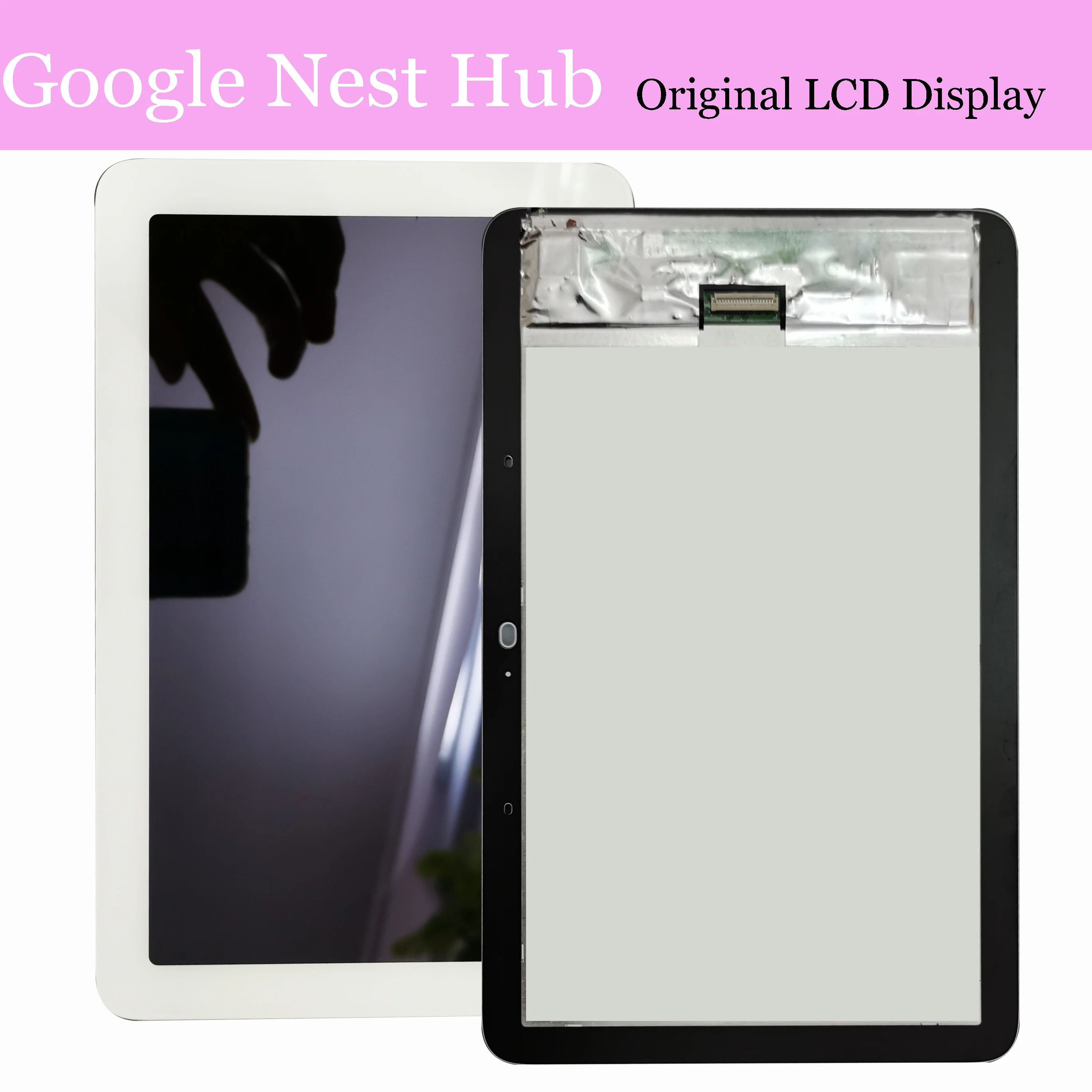 Новый 7 дюймовый концентратор Google Home Nest Carbon / Hub 2 го поколения с ЖК дисплеем и
