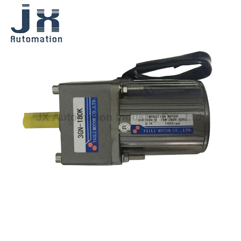Taili 15 Вт 220 В фиксированная скорость трехфазный индукционный двигатель 3IK15GN-U + 3GN180K