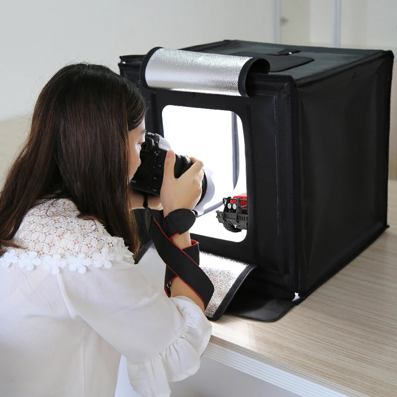 40 см складной портативный 30 Вт 5500 к белый светильник Дия Съемка Палатка набор с 6