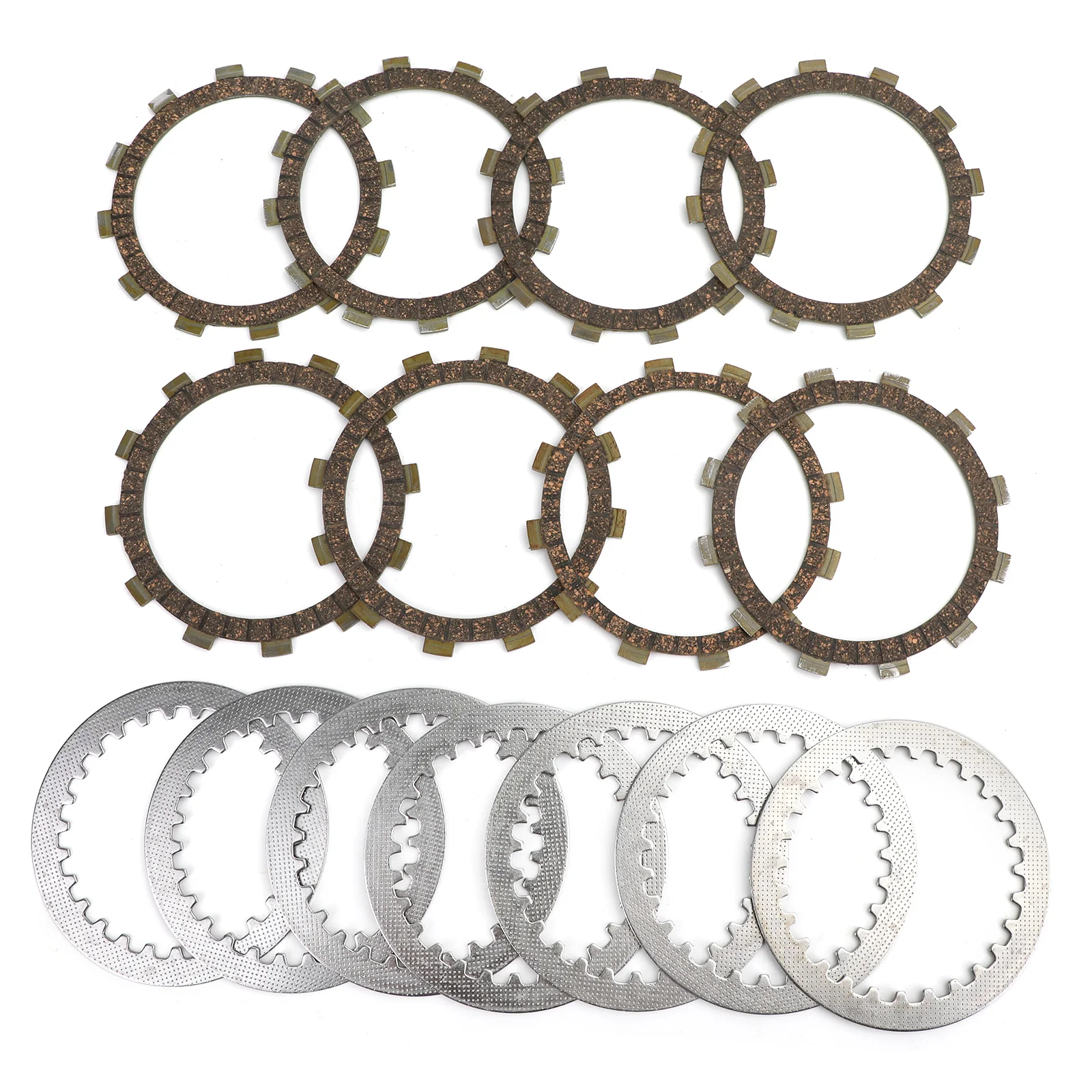 

fit for Yamaha FZ700 FZ700T/TC FZ750 FZX750 Clutch Kit Steel & Friction Plates 5Y1-16331-01 31A-16325-00 Motor Parts