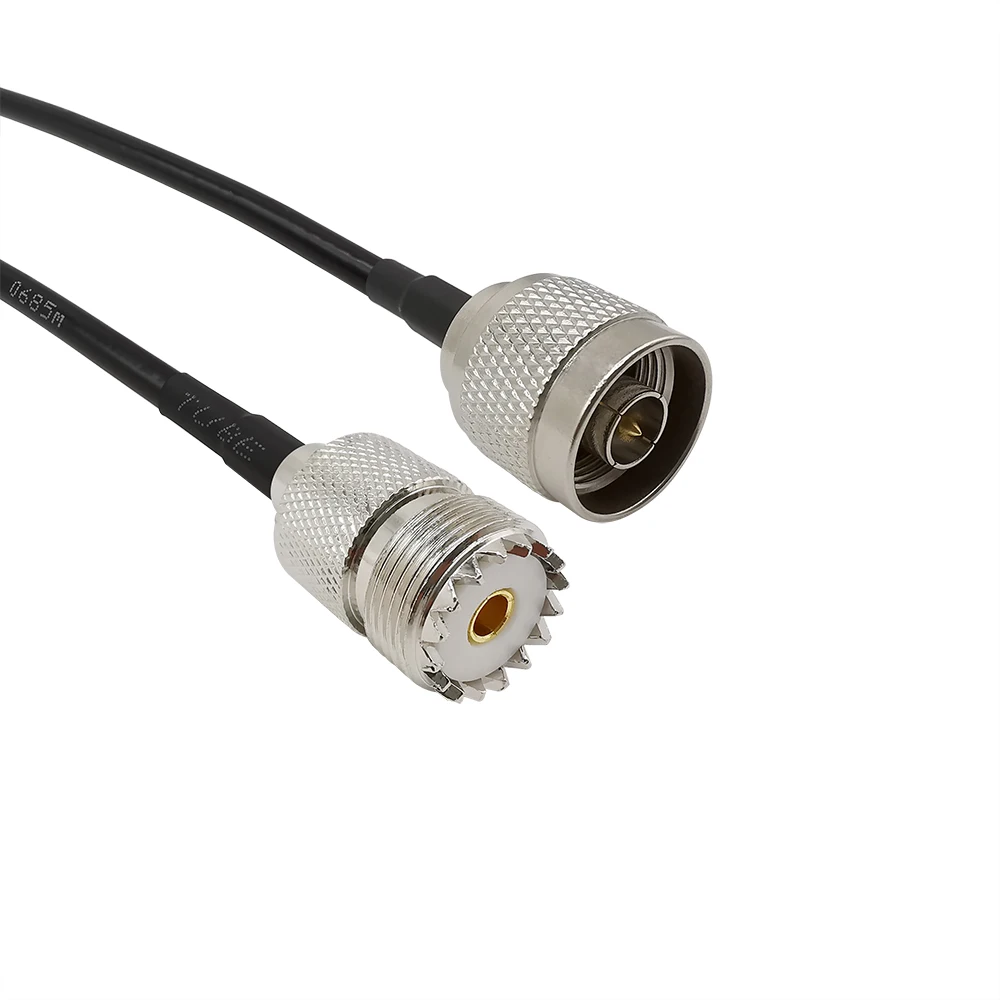 PL-259 кабель типа N штекер в UHF SO239 женский RG58 коаксиальный для транспортного