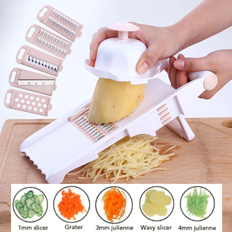 Овощерезка Терка мандолин Овощечистка резак многофункциональный морковный лук