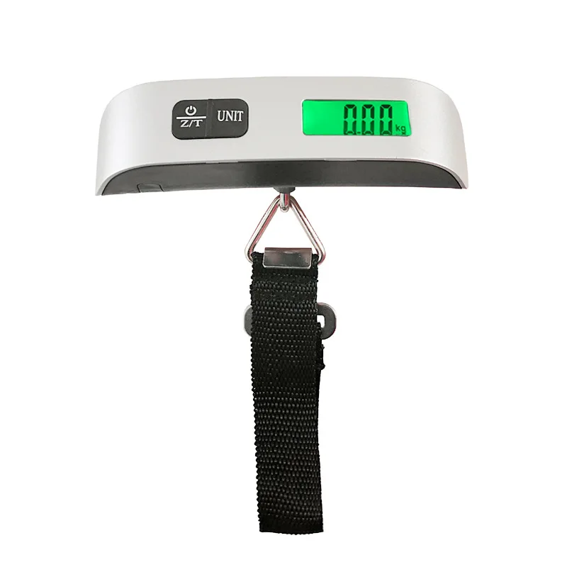 110lb/50 кг багажные весы с ЖК-дисплеем электронные цифровые Портативный чемодан походные весы весит бирка для багажа Висячие весы Баланс Вес