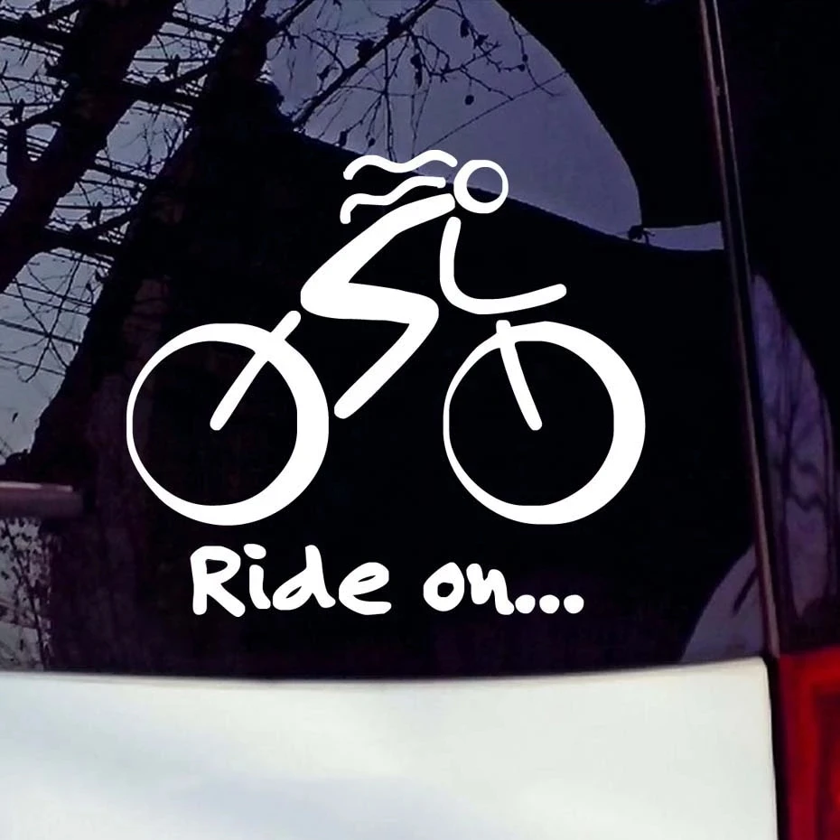 12 7*11 5 см велосипедная наклейка велосипед Спорт Велоспорт автомобиль знак