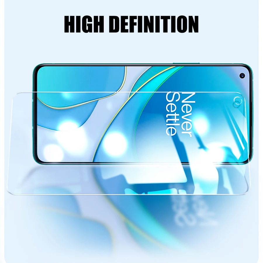 Защитное стекло для Oneplus 9 9r 9RT 5G прозрачное One Plus 7 7T Pro 8 8T Защитная пленка экрана