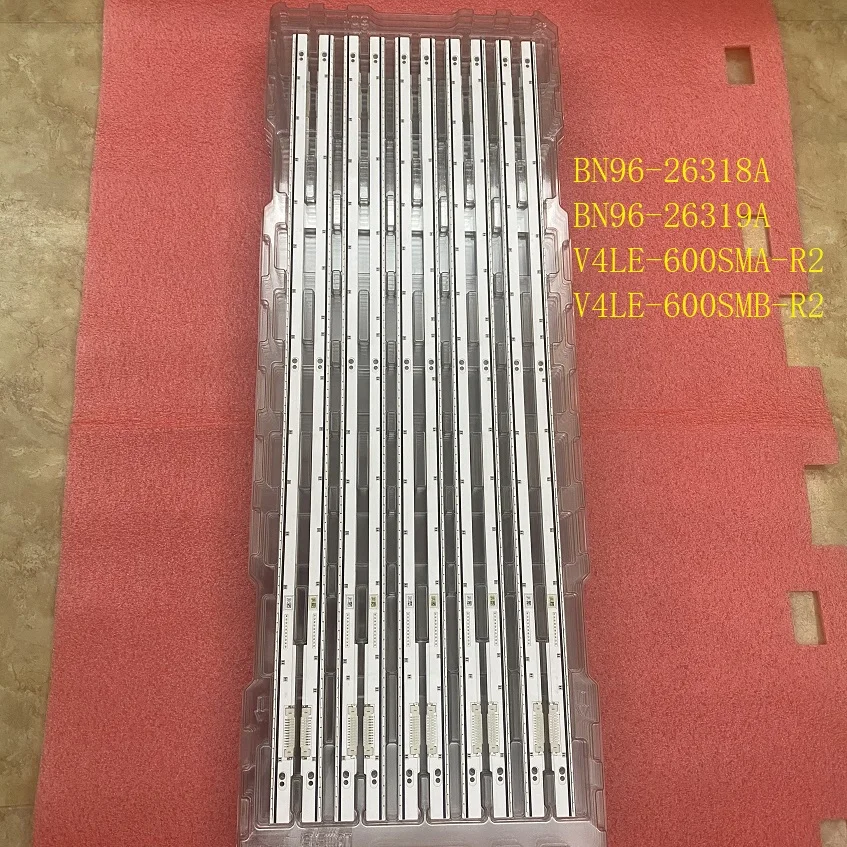 

5 компл. = 10 шт. светодиодная подсветка для Samusng UN60F8000 UA60F8000 V4LE-600SMA-R2 V4LE-600SMB-R2 BN96-26318A 26319A