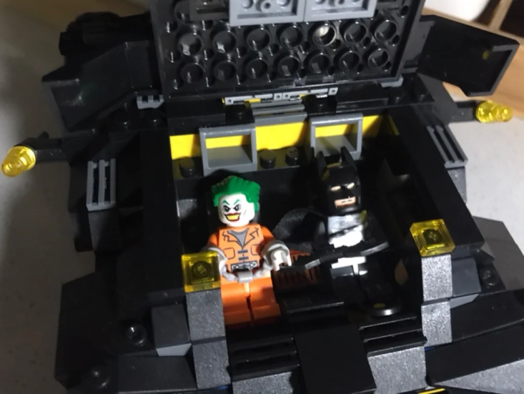 Decool 7105 DC Superheros Бэтмобиль Бэтмен Джокер Строительные блоки Кирпич Развивающие DIY