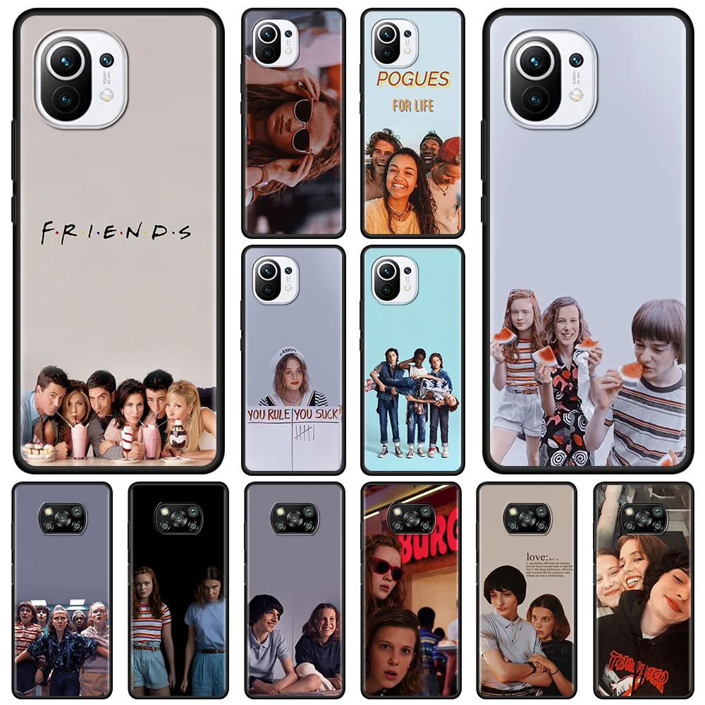 

Phone Case For Xiaomi 11 11X 10T 9T 10 8 Lite Ultra Pro for mi 11i 10S 9 SE Black Soft Bumper Fundas Capa Pogue Life Outer Banks
