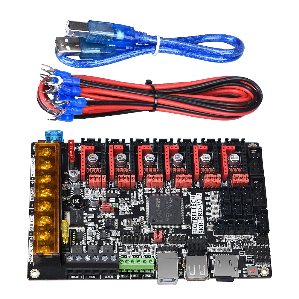 Плата управления BIGTREETECH SKR PRO V1.2 32 бит VS MKS GEN L V1.4/2 + TMC2209 TMC2208 TMC2130 для 3D принтера Ender 3