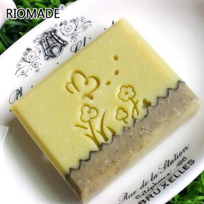 Цветочное прозрачное мыло ручной работы с бабочкой прозрачные натуральные марки