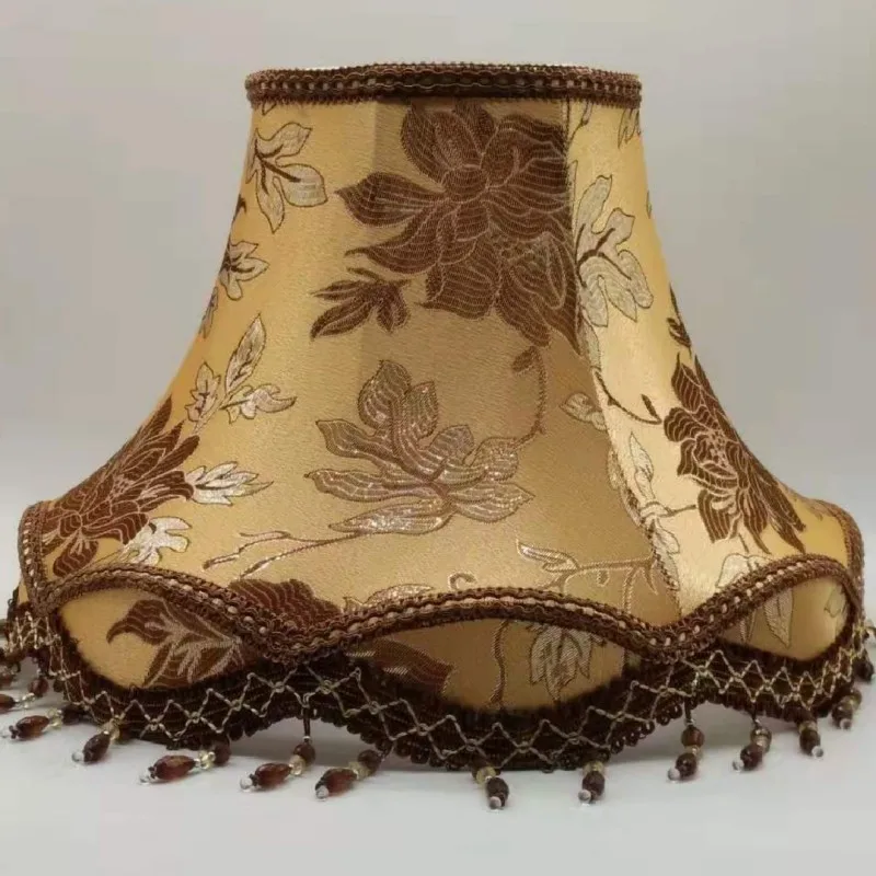 Ламповый абажур E27 в стиле арт-деко Напольная Лампа с абстрактным рисунком цветов