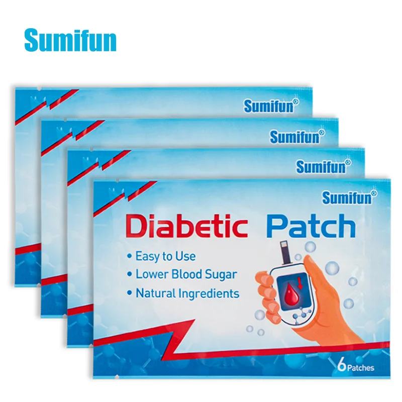 

Sumifun 24/30Pcs New Diabetes Navel Plaster Diabetic Patch Chinese Natural Herbal Sticker Balanced Blood Glucose Sugar Value