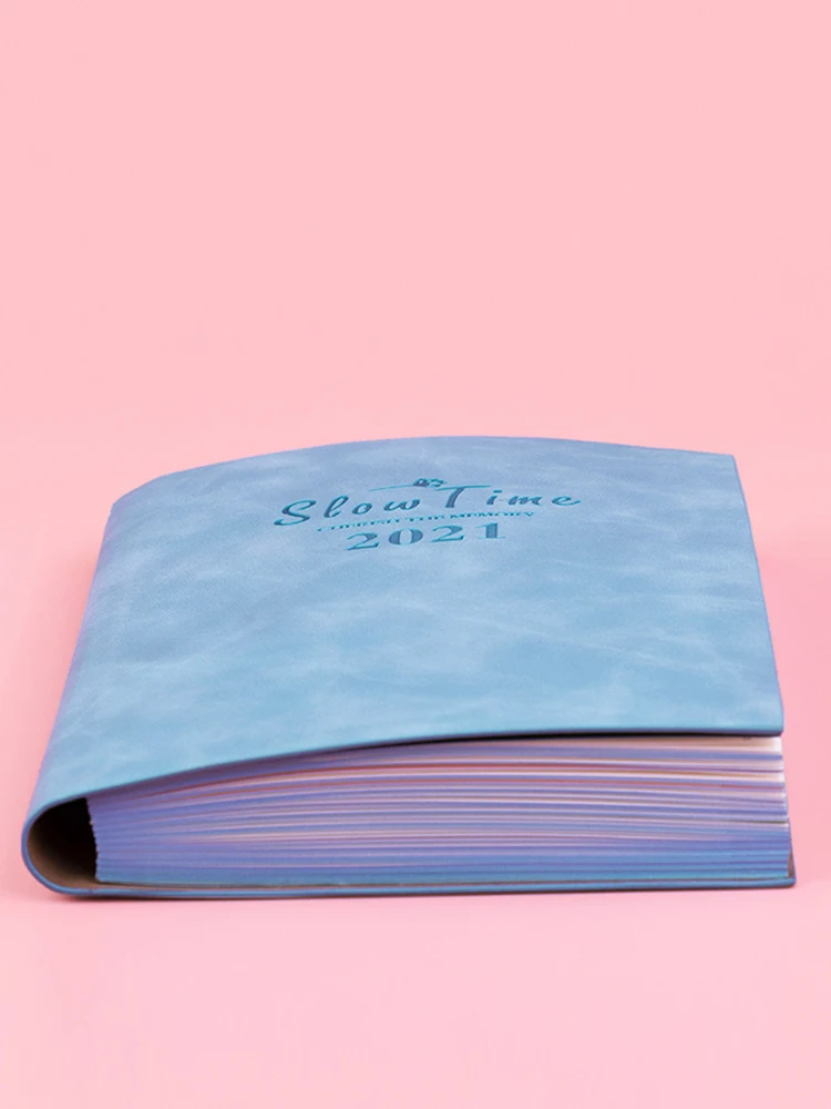 

Agenda 2021 Planner Organizer A5 Diary Notebook And Journal Office Notepad Fashion Weekly Monthly Calendar Daily Plan Note Book