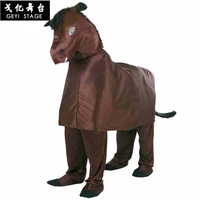 boy girls cartoon animal horse cosplay costume children jumpsuits clothes carnival costumes party fancy dress supplies for adult