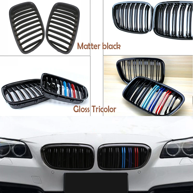 Решетки для переднего бампера BMW F07 5 Series GT GT5 530d 535i 550i M 1 комплект|Гоночные решетки|