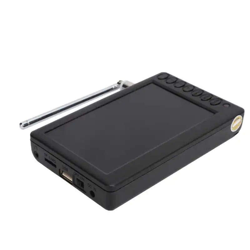 LEADSTAR Pocket Digital Portable TV 5Inch Remote Control Signal Receiving ATV FM US Plug 110‑220V | Электроника