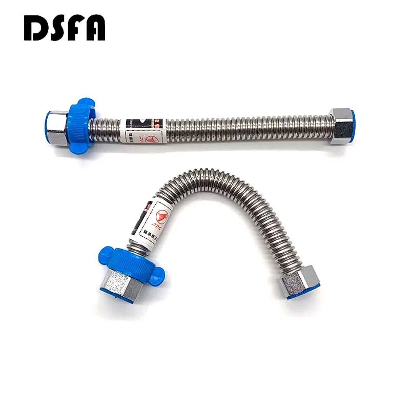 Гофрированный Сантехнический шланг из нержавеющей стали 304 водонагреватель для