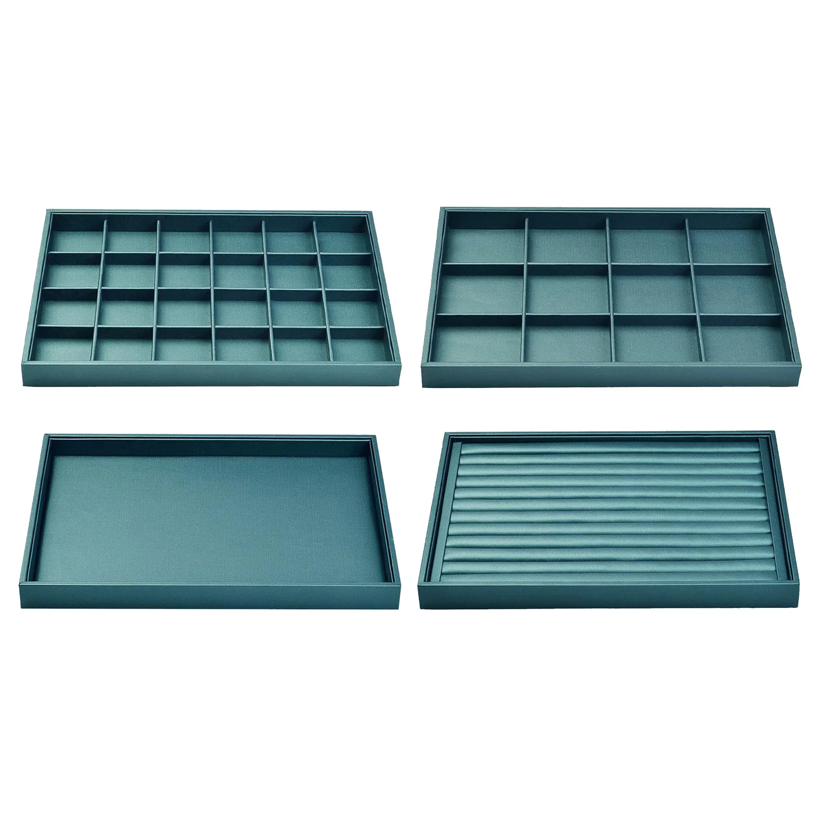 

Multi-function Fashion Jewelry Tray Stackable Showcase Display Drawer Necklace Display Jewellers Supplies