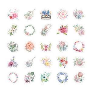 45 шт.кор. Язык цветов декоративные наклейки Скрапбукинг DIY дневник альбом ярлыком