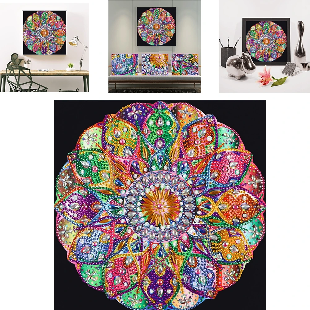 

1PC Exquisite Diamond Painting Ornaments DIY 5D Diamond Art Home Decoratons Wall Decorative Painting Beads Painting Set