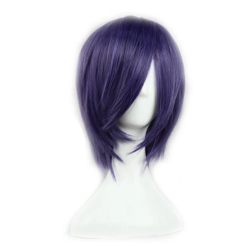 

Tokyo Ghoul Touka Kirishima Cosplay Wig Kirishima Toka Women Short Synthetic Hair Halloween Party Costume Wigs + Wig Cap