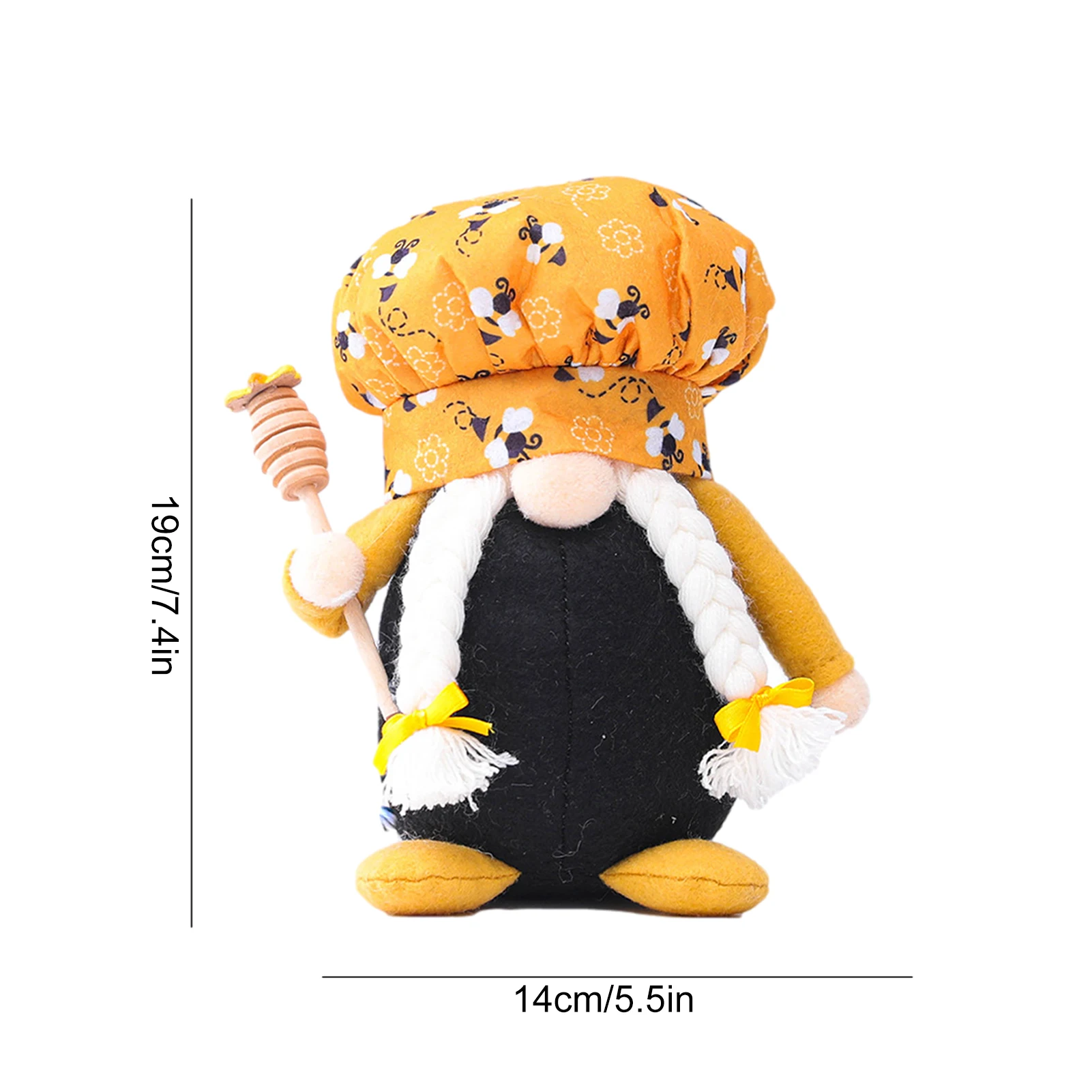

Hot Selling Cute Dwarf Che Honey Bee Elf Home Farmhouse Kitchen Decor Cute Doll