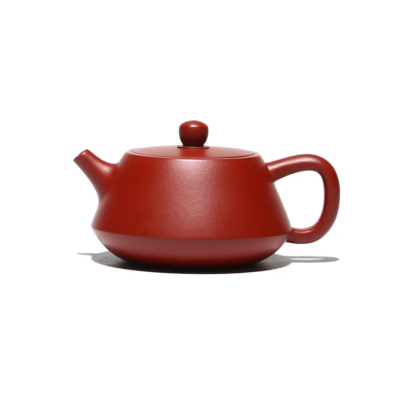 

Yixing Zisha teapot handmade teapot Dahongpao clay kungfu tea set medium teapot gift sand in the rain