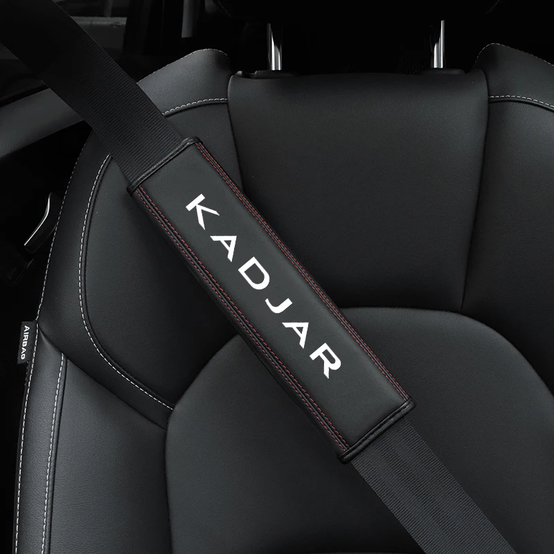 

1 шт., протектор ремня безопасности из воловьей кожи для Renault Kadjar 2016 2019 2021