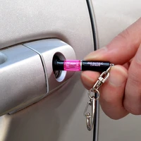 car mini anti eliminate static electricity auto key ring folding chain keyring ornament gadgets keychain lanyard for keys