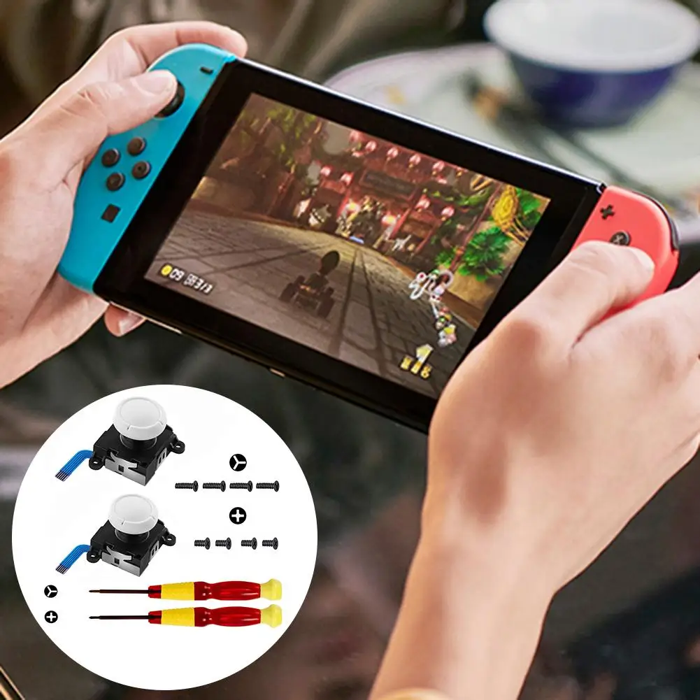 Аналоговый 3D-Джойстик Joycon стики для большого пальца запасные сенсоры аксессуары