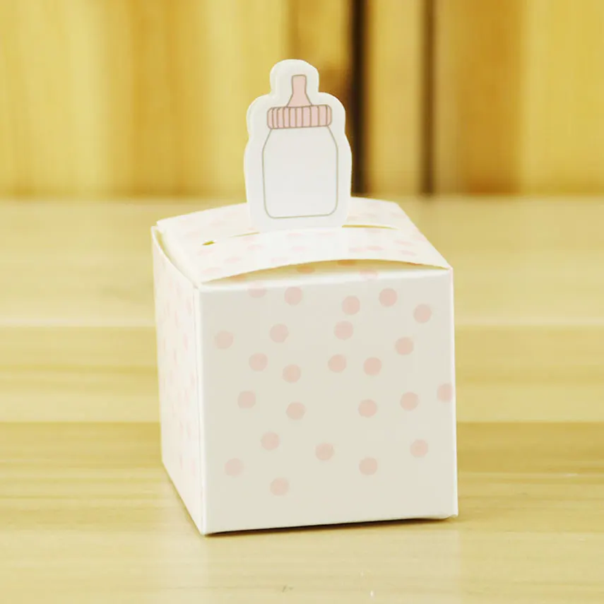 10 шт./лот Милая коробка для конфет с животными бутылка молока Дельфин слон