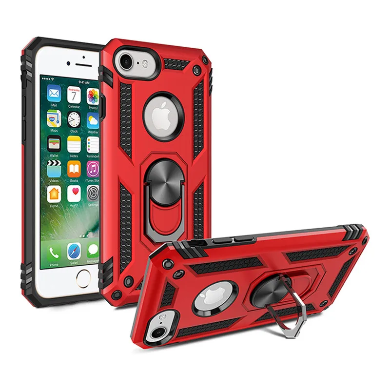 

For iPhone 6s 6 6+ Plus Case Magnet Car Ring Stand Holder Cover For iPhone 6s Plus 6 6G iPhone6s iPhone6 Silicone Bumper Coque