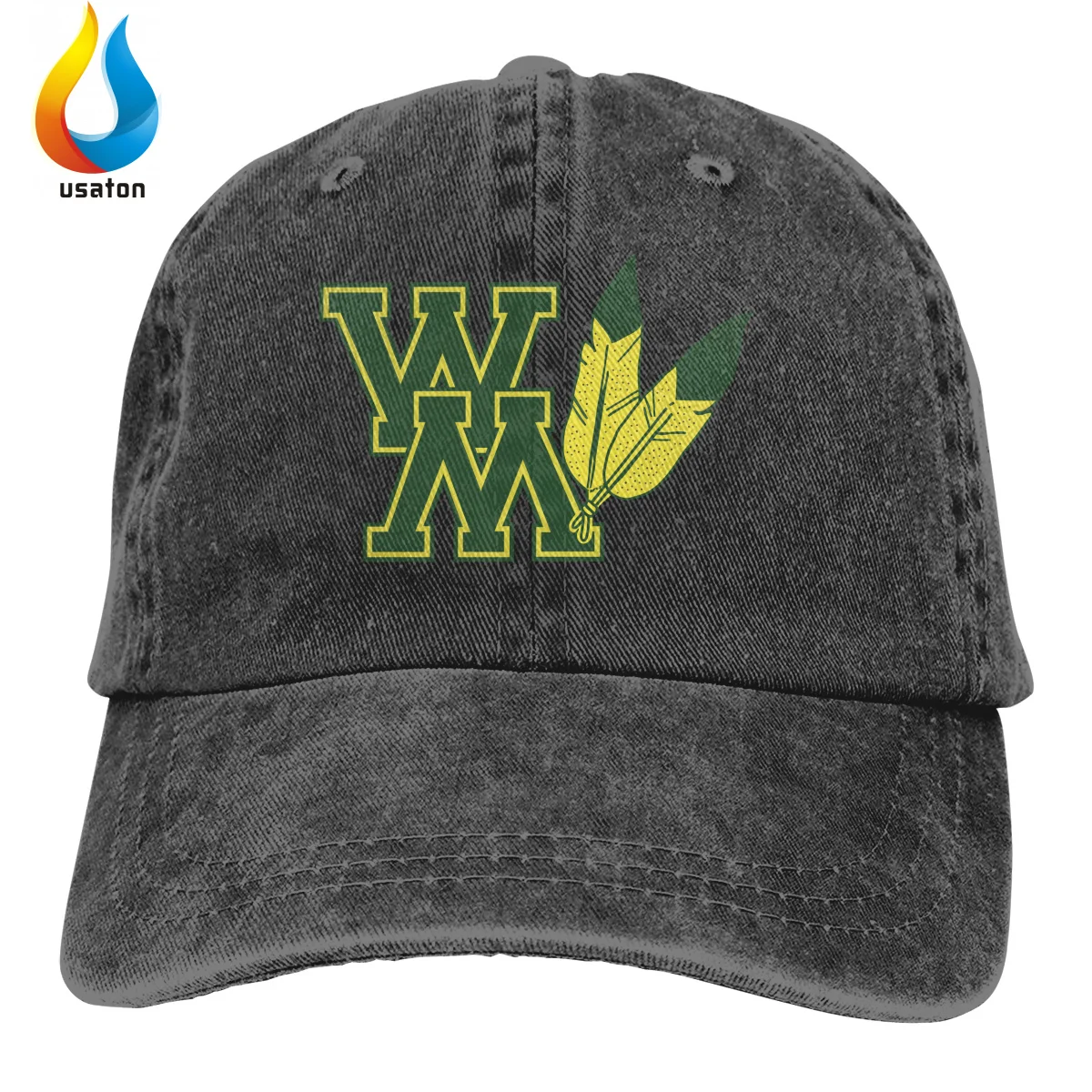 

Модная бейсболка для университета с 3D логотипом Вильяма и Мэри, мужские и женские хлопковые уличные Простые повседневные кепки с козырьком