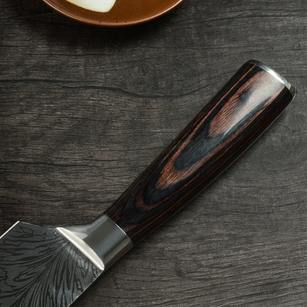 Набор кухонных ножей из нержавеющей стали XYj 8 шт. ножи для нарезки лезвий сантоку