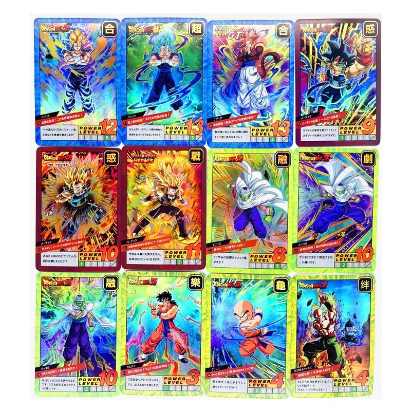 Аниме Dragon Ball Z 54 шт./компл. GT Burst No.1 суперсайянские герои Боевая карта Ultra Instinct Goku