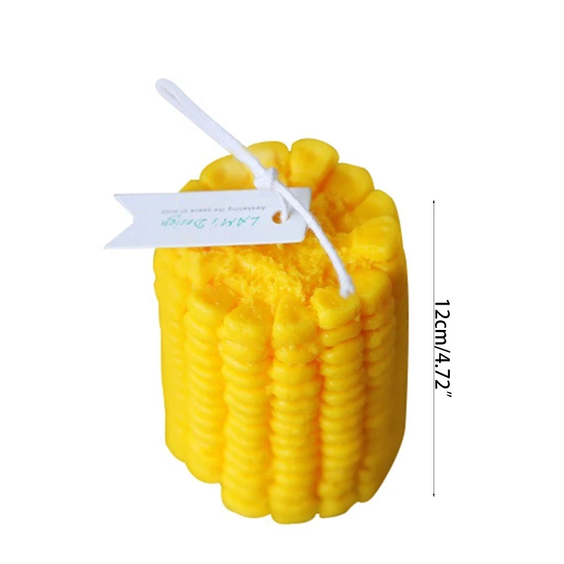 Creative Artificial Scented Candle Soy Window Candles Wax Realistic 3D Simulation Corn for Thanks Giving Decor | Дом и сад