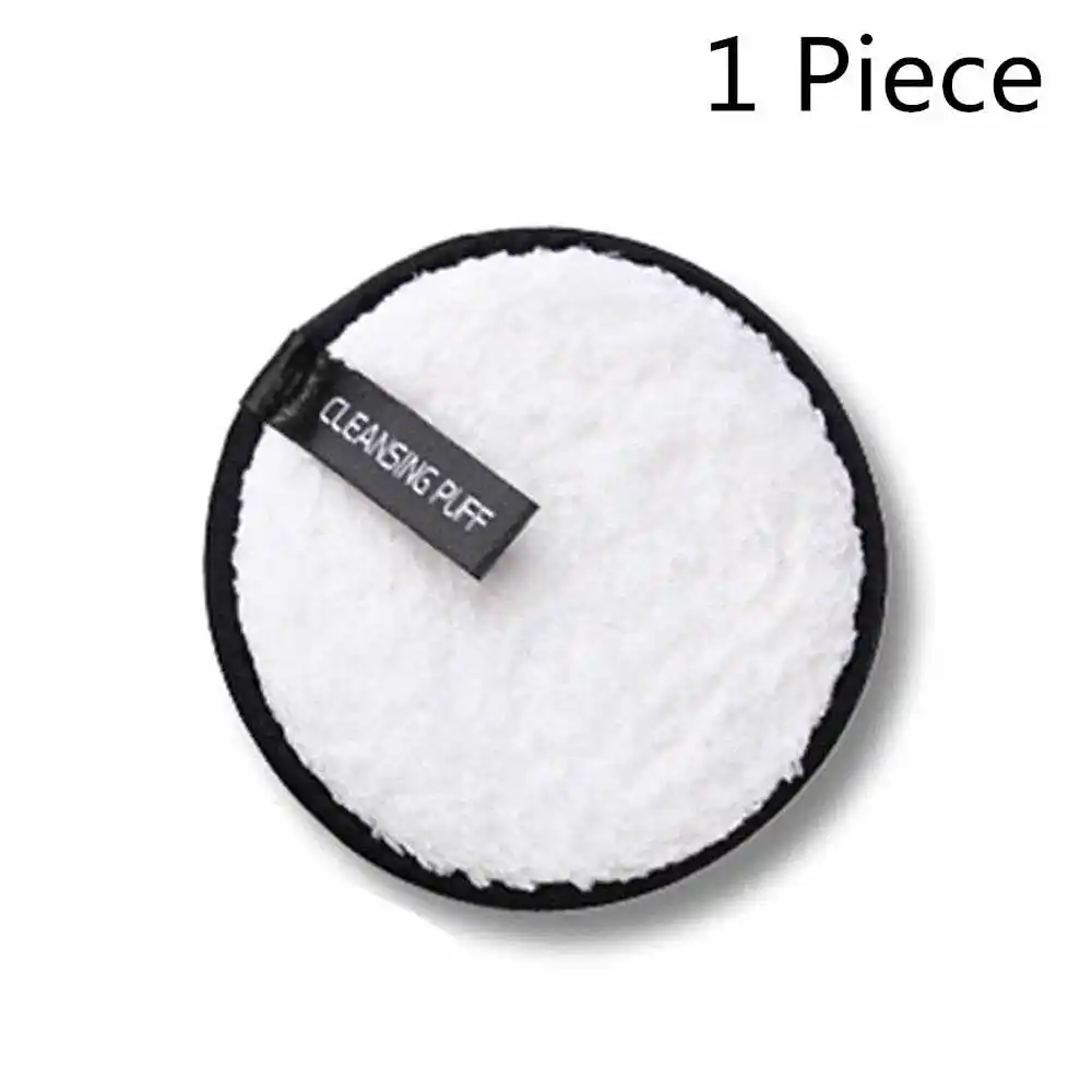 Kapok Fiber 1Piece Губка для снятия макияжа из микрофибры, очищающая полотенце для лица, многоразовая мягкая влажная губка, губка для лица, спонж для макияжа, салфетка для протирки, инструменты для красоты - Цвет: Kapok Fiber 1Piece
