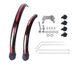 Складное Крыло для велосипеда 16 дюймов 20 дюймов крыло двойное крепление регулируемые крылья для велосипеда 412 Dahon V Тормозной диск тормоза дорожный велосипед