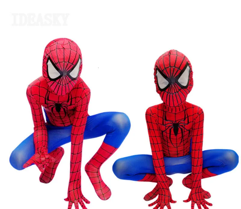 Потрясающий костюм Человека паука человека высокого качества 2099 мужские костюмы