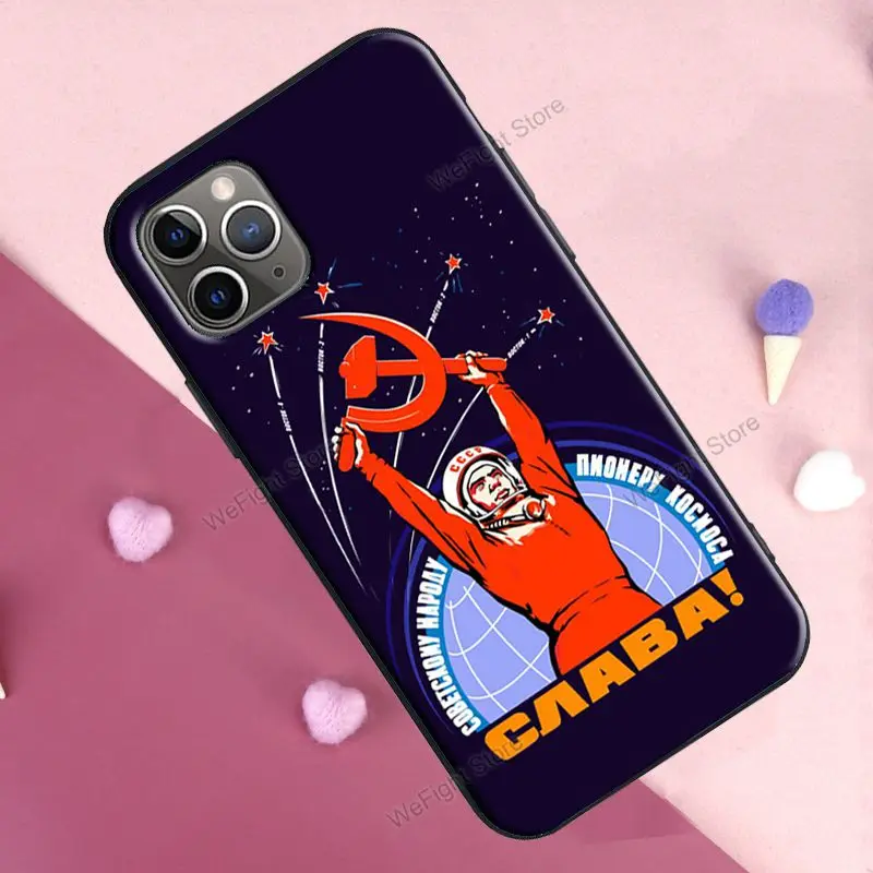 Чехол с красным советским флагом для iPhone 12 13 mini 11 Pro Max XR X XS 6S 7 8 Plus SE 2020 | Мобильные