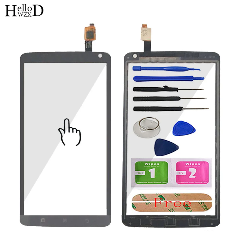 

Mobile Touch Screen Front For Lenovo S930 Touch Screen Glass Digitizer Panel Sensor Flex Cable Mobile Tools Adhesive