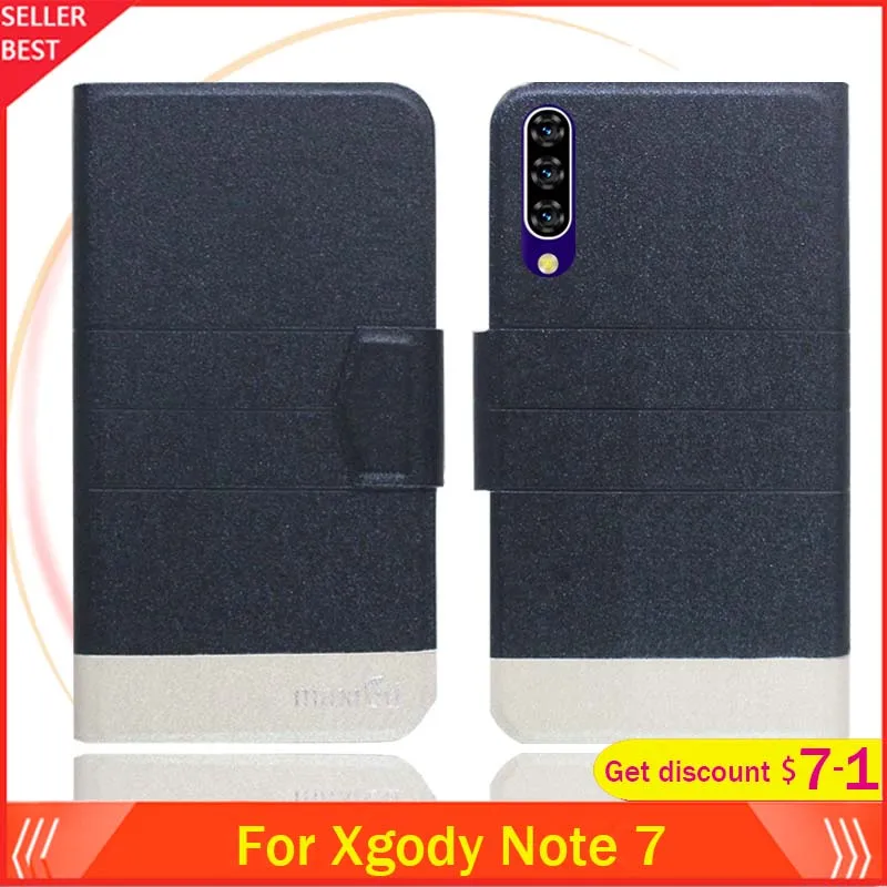 5 цветов Лидер продаж! Чехол Xgody Note 7 с откидной крышкой 6 26 дюйма ультратонкий