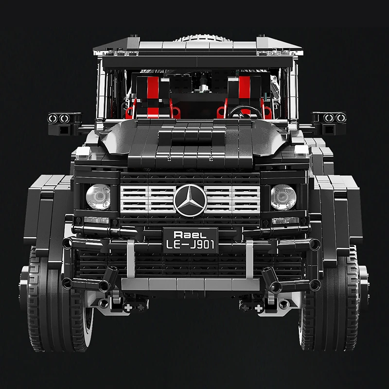 1:8 Benz внедорожный 6x6 LAND CRUISER RC автомобиль 3300 шт. технический создатель города строительные блоки кирпичи игрушки рождественские подарки для детей