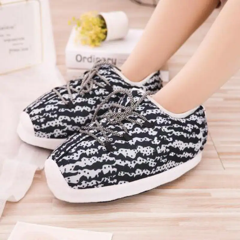 Тапки женские зимние без шнуровки кожа ПУ теплые симпатичные Тапочки сланцы для