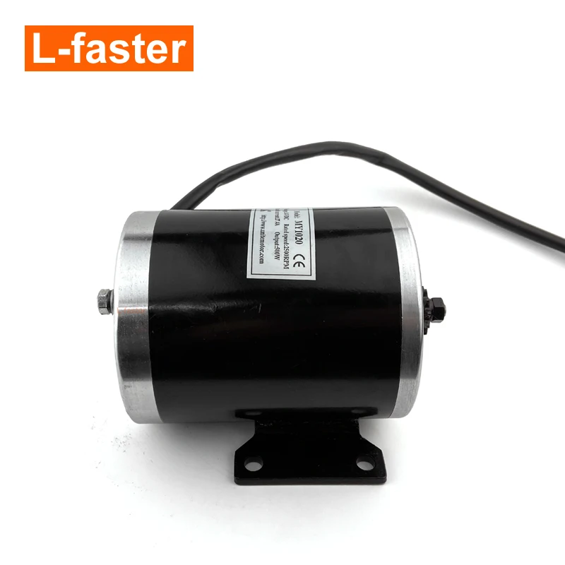 24V36V48V 500W Electric Motor Brushed DC Scooter MY1020 Conversion Kit E-bike | Спорт и развлечения