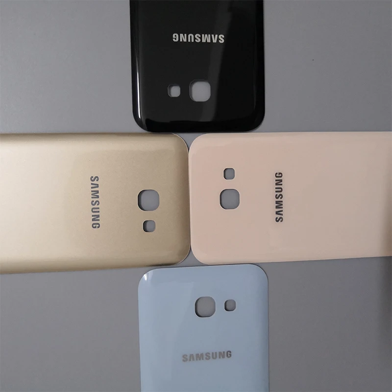 Оригинальный чехол для Samsung Galaxy A320 задняя крышка батареи Замена 3D стеклянный